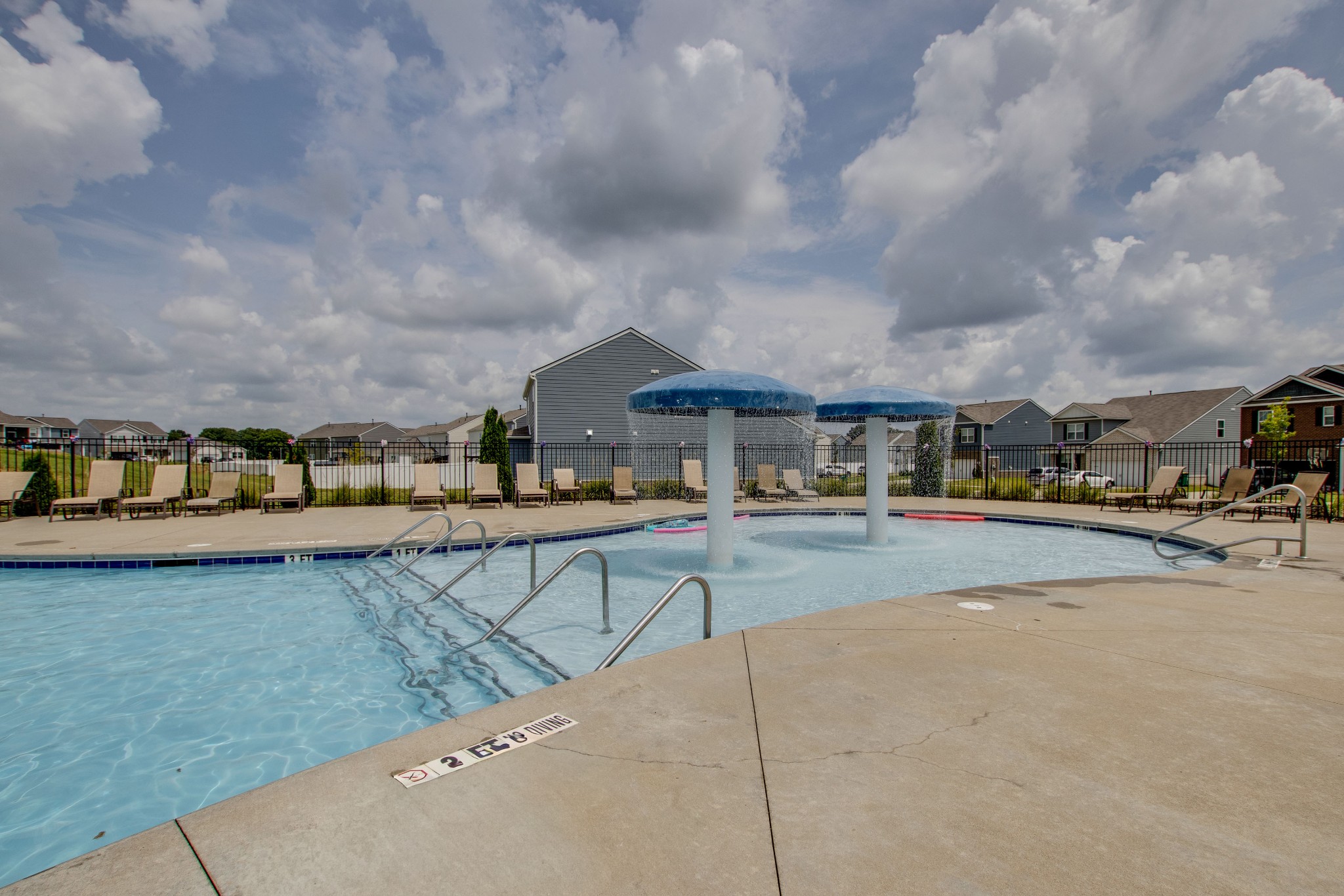 Community pool at The Parks